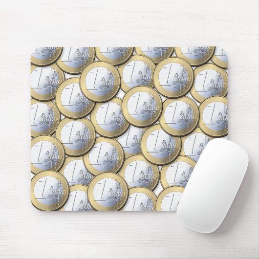 Euro Coins mousepad (Mit Mouse)
