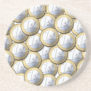 Euro Coins Untersetzer