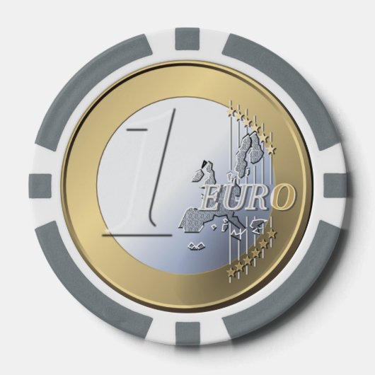 Euro-Counter-Poker-Chips Pokerchips (Vorderseite)