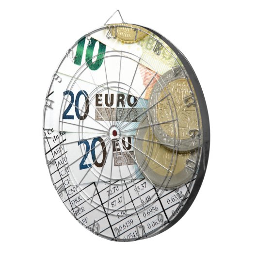 Euro Dartscheibe (Vorderseite rechts)