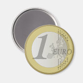 Euro-Ecke Magnet (Vorderseite/Rückseite)