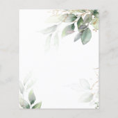 Euro-Eukalyptus Save the Date (Rückseite)