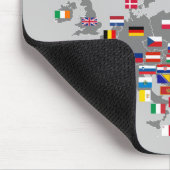 Euro kennzeichnet mousepad (Ecke)
