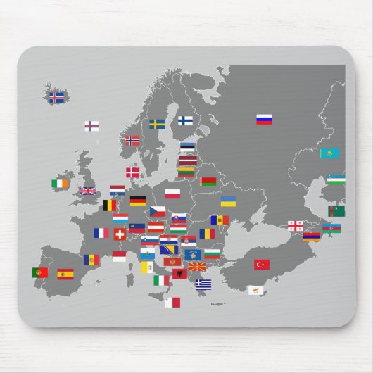 Euro kennzeichnet mousepad (Vorne)