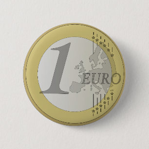 Euro-Münze Button