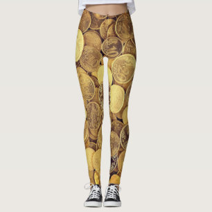 Euro-Münzen Leggings