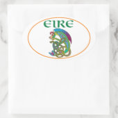 Euro Oval Ireland Car Sticker (Tasche)
