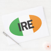 Euro Oval Ireland Car Sticker (Umschlag)