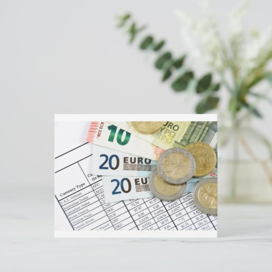 Euro Postkarte (Stehend Vorderseite)
