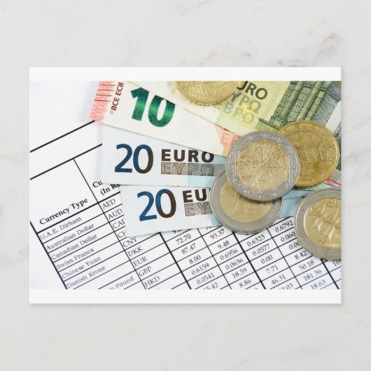 Euro Postkarte (Vorderseite)