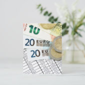 Euro Postkarte (Stehend Vorderseite)