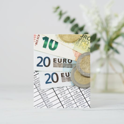 Euro Postkarte (Stehend Vorderseite)