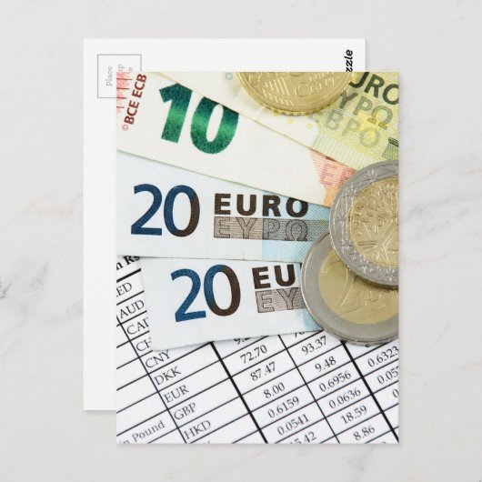 Euro Postkarte (Vorne/Hinten)