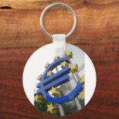 Euro sign Frankfurt Schlüsselanhänger (Vorderseite)