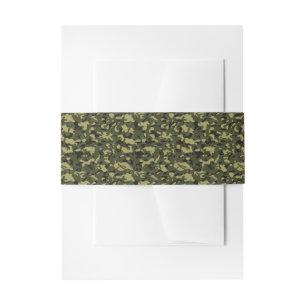 Euro Spring Camouflage Einladungsbanderole