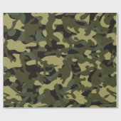Euro Spring Camouflage Geschenkpapier (Flach)
