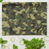 Euro Spring Camouflage Geschirrtuch (Gefaltet)