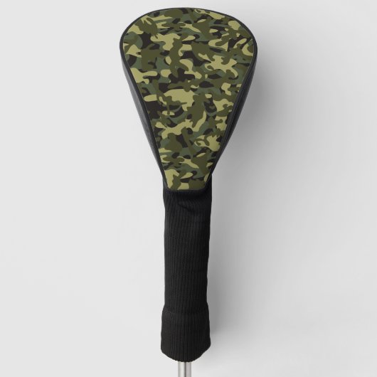 Euro Spring Camouflage Golf Headcover (Vorderseite)