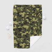 Euro Spring Camouflage Golfhandtuch (Insitu)