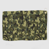 Euro Spring Camouflage Golfhandtuch (Horizontal)