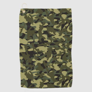 Euro Spring Camouflage Golfhandtuch