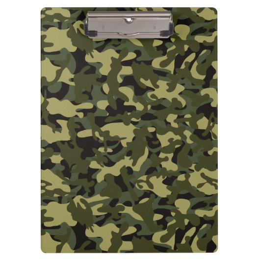 Euro Spring Camouflage Klemmbrett (Vorderseite)