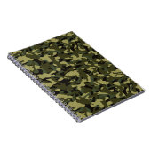 Euro Spring Camouflage Notizblock (Rechte Seite)