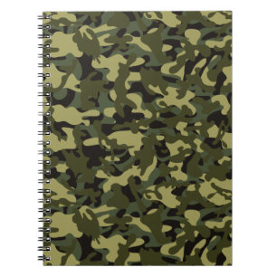 Euro Spring Camouflage Notizblock
