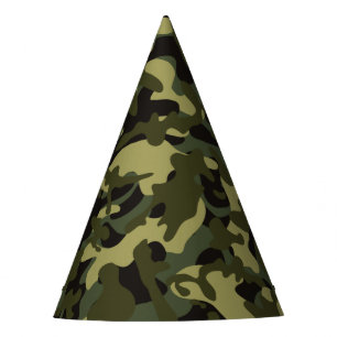 Euro Spring Camouflage Partyhütchen