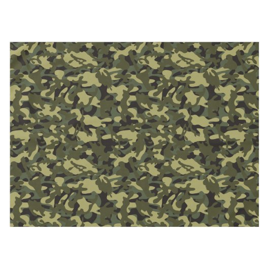 Euro Spring Camouflage Tischdecke (Vorderseite (Horizontal))
