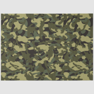 Euro Spring Camouflage Tissue Paper Seidenpapier