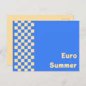Euro Summer Postcard Postkarte (Vorne/Hinten)