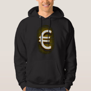 Euro-Symbol-Grafik Hoodie