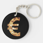 Euro-Symbol Schlüsselanhänger (Rückseite)