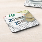 Euro Untersetzer (Linke Seite)