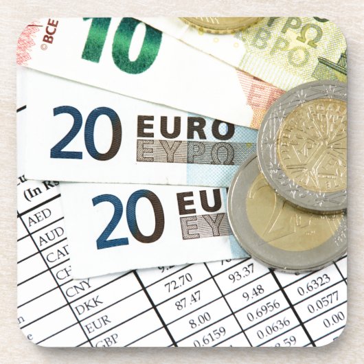 Euro Untersetzer (Vorderseite)