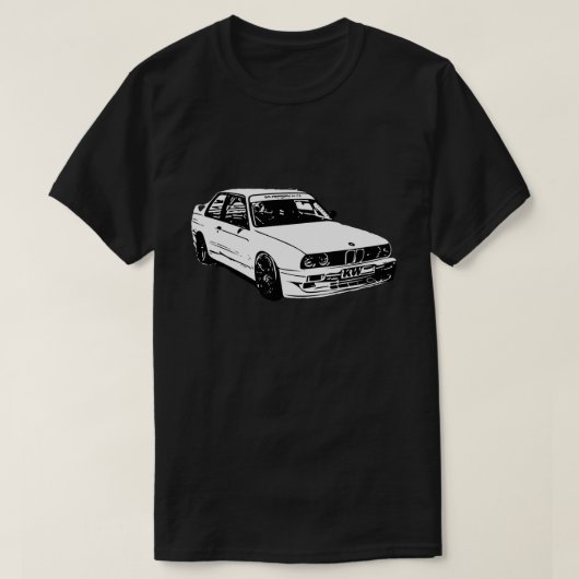 Euro vektorbild BMWs EDM T-Shirt (Design vorne)