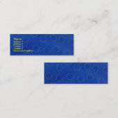 Euro-Visitenkarte Mini Visitenkarte (Vorne/Hinten)