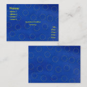 Euro-Visitenkarte Visitenkarte (Vorne/Hinten)