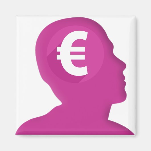Euro-Zeichen Magnet (Vorne)