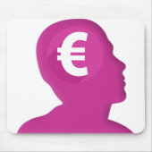 Euro-Zeichen Mousepad (Vorne)