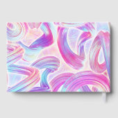 eurobeat holorave - pink and blue : gästebuch (Rückseite)