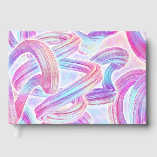 eurobeat holorave - pink and blue : gästebuch (Vorderseite)