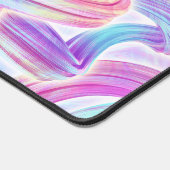 eurobeat holorave - pink and blue : schreibtischunterlage (Ecke)