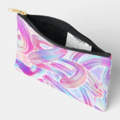 eurobeat holorave - pink and blue : zubehörtasche (Offen)