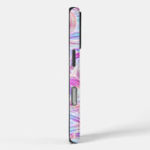 eurobeat holorave - rosa und blau: Case-Mate iPhone hülle (Rückseite / Rechts)