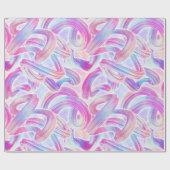 eurobeat holorave - rosa und blau: geschenkpapier (Flach)