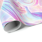 eurobeat holorave - rosa und blau: geschenkpapier (Rolleneckpunkt)