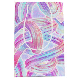 eurobeat holorave - rosa und blau: mittlere geschenktüte