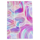 eurobeat holorave - rosa und blau: mittlere geschenktüte (Rückseite)